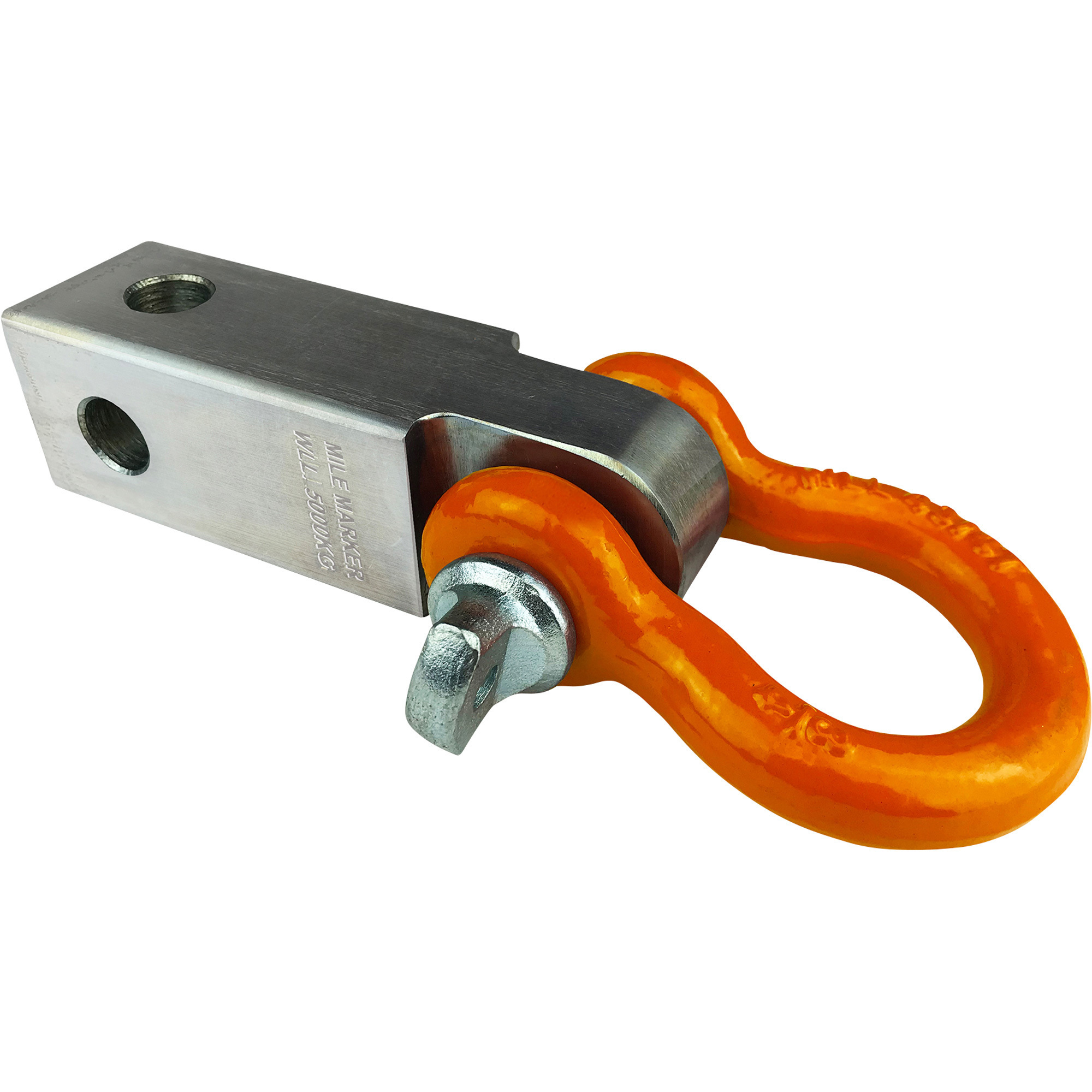Mile Marker Hitch Receiver with D-Ring, 11,000-Lb. Working Load, Model# 60-65000C